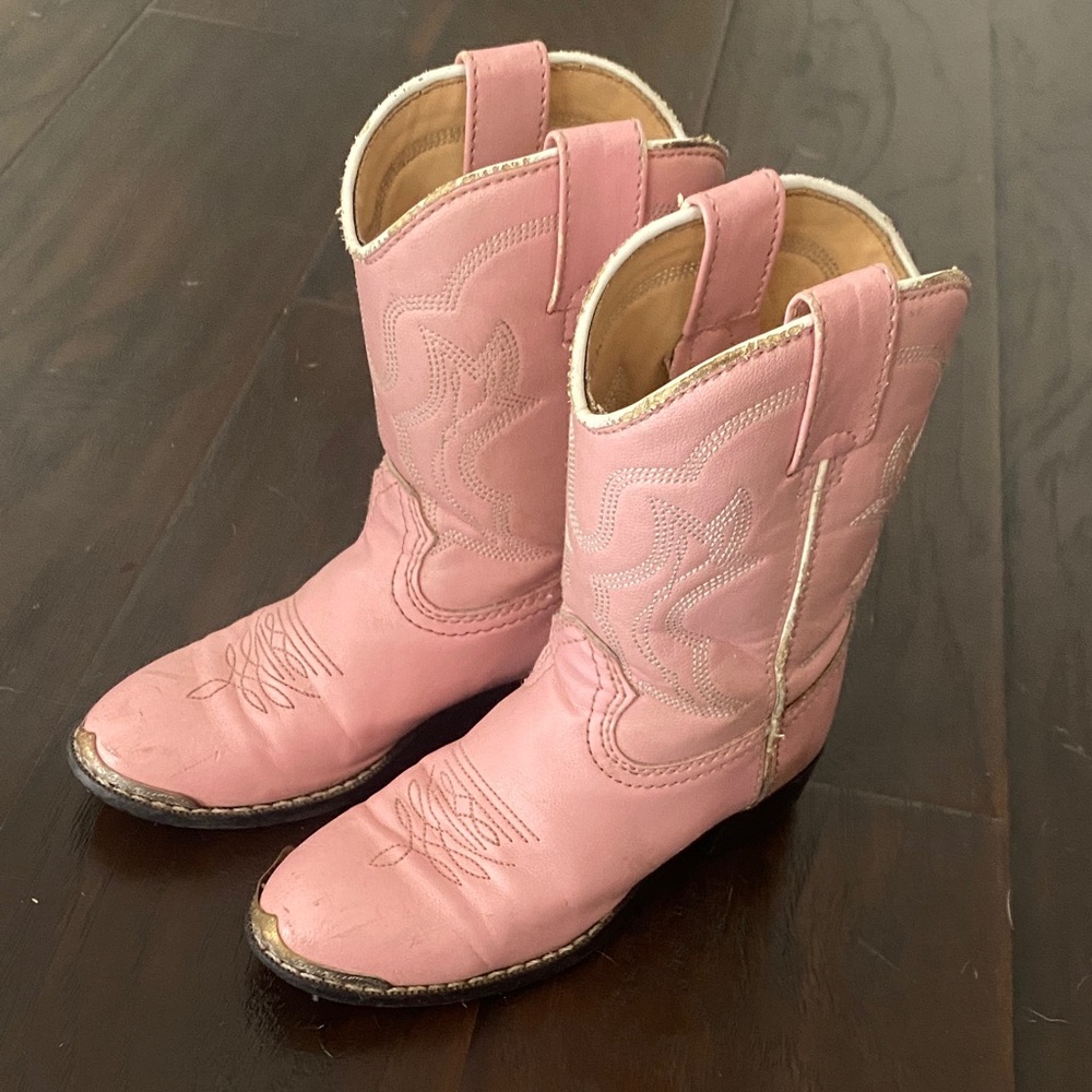 Durango Kids Pink Western Boots